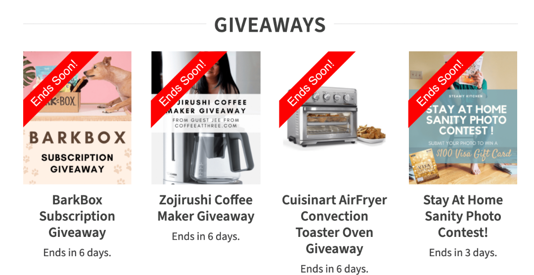 Utilize a Giveaway Engine to Boost Ad Revenue